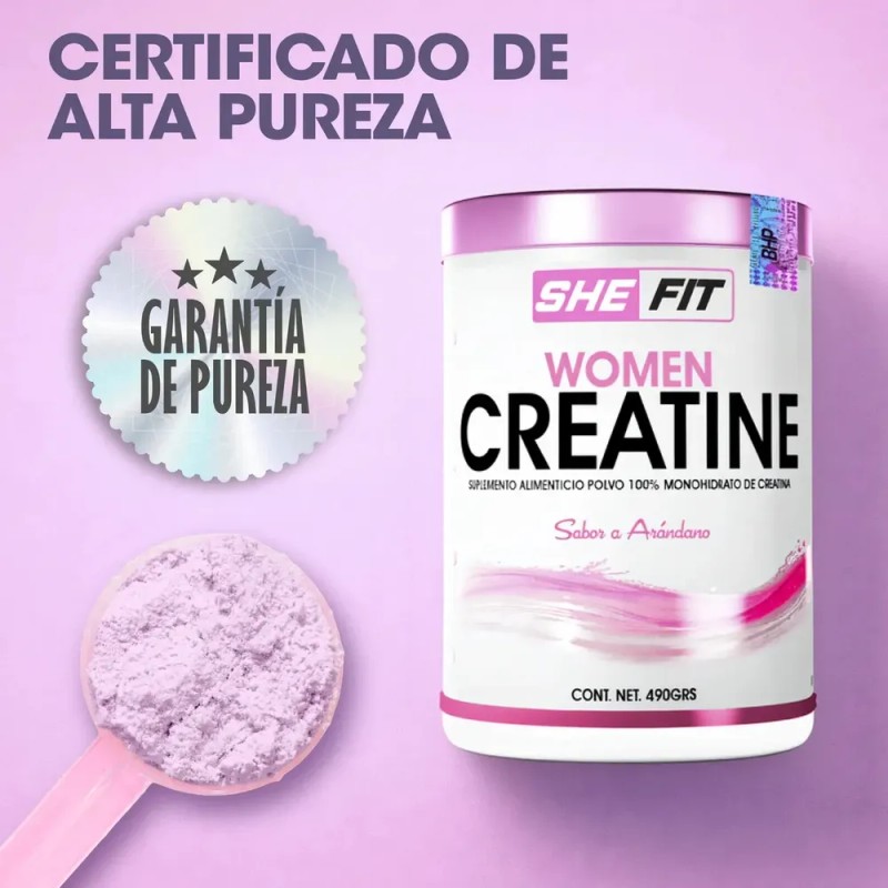 She Fit Women Creatine | Creatina Para Mujer | Sin