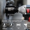 CASOMAN 11PCS 1/2-Inch Drive Large Impact Socket Set, 6 Point,