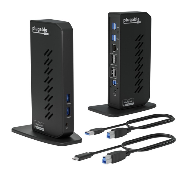 Plugable Plugable USB 3.0 and USB-C Dual 4K Display Docking