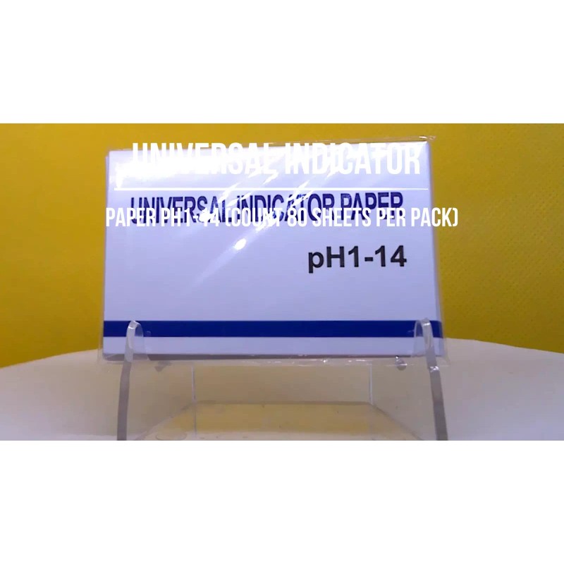 7 of 14 pH Universal pH (1-14) Indicator Test Strips,