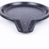 D1KOREA Stovetop Korean BBQ Grill Pan, 15 inch, Cast Aluminum,