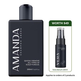 Abera Anti-Dandruff Shampoo for Stronger Hair & Healthier Scalp, Nourishes, Supports and Promotes Hair Growth, Get Rid of Dandruff, 6.67 fl oz - Specification: 2 Boxes