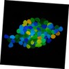 Levemolo Glow in Dark Garden Pebbles 400pcs Aquarium Stones Fish