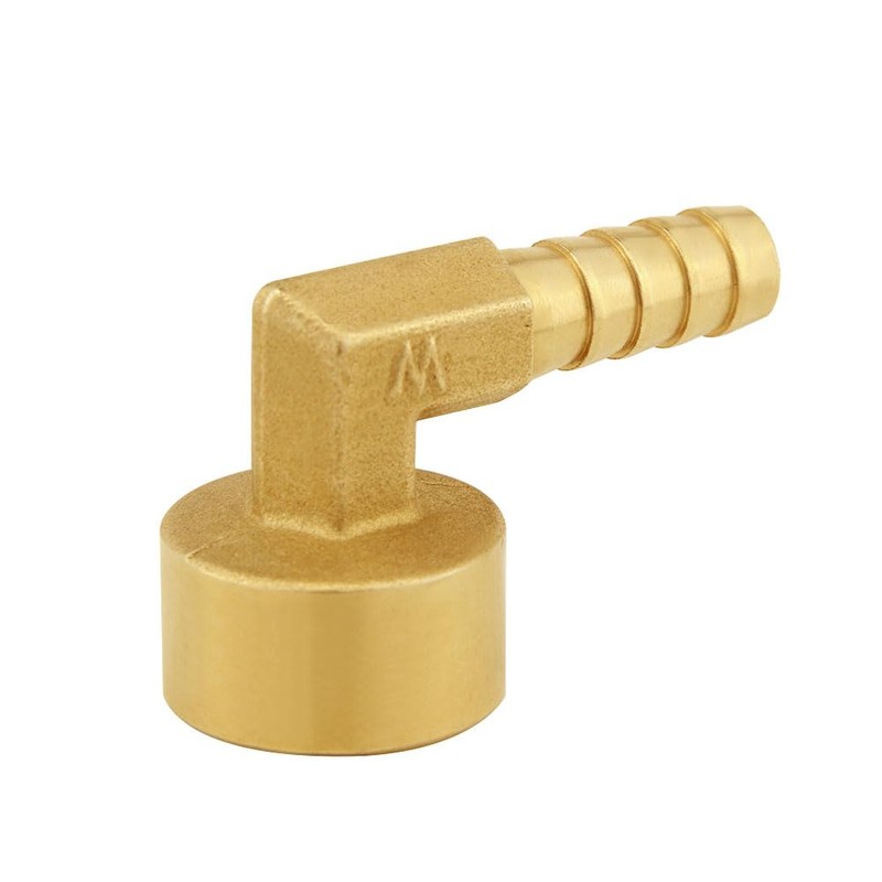Joywayus 90 Degree Elbow Detachable Connector Fitting 3/8" Barb x