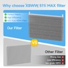 2 Packs Upgraded 511i Max Mixed HEPA Carbon Replacement Filter