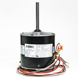 Air Conditioner Fan Motor 1/6 1/5 1/4 1/3 HP 825 RPM 208 230 Volts 2 Speed Multi HP AC Condenser Rated for High Ambient Temperatures