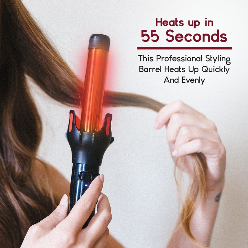 The Farrah Automatic Hair Curling Iron Wand 1 Inch