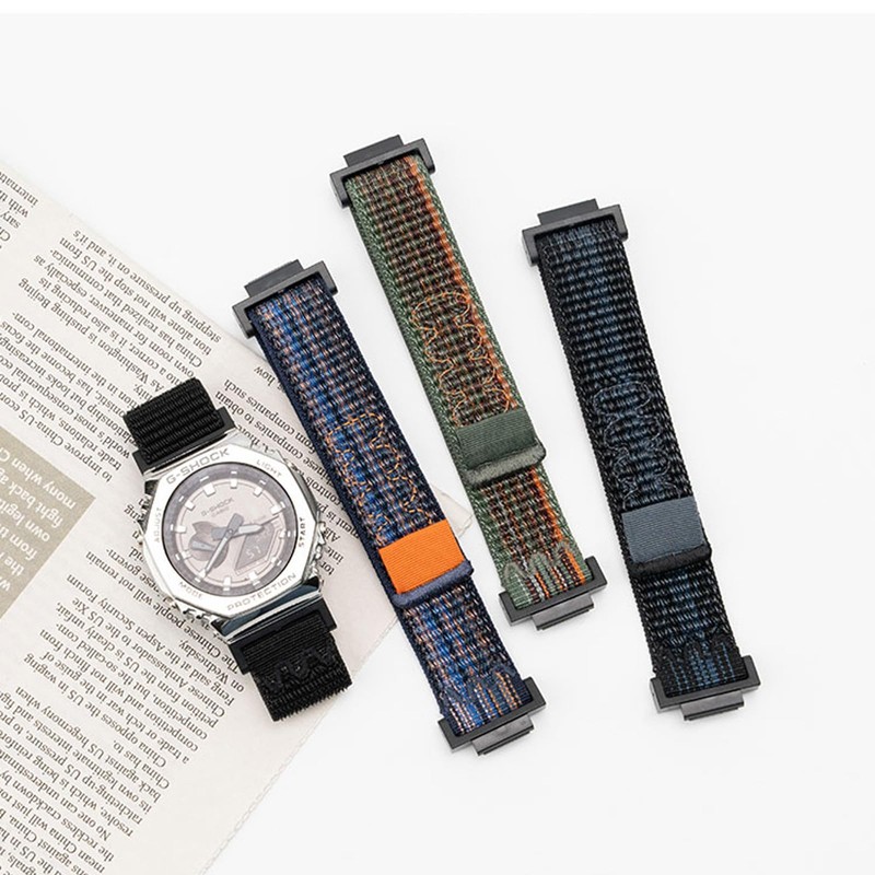 [SQHYWJ] Casio G-Shock Series Replacement Watch Strap, Nylon Material Loop