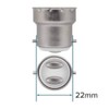 Crompton Lamps 11717 LED GLS 2700K Extra Warm White B22