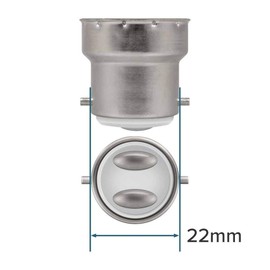 Crompton Lamps 11717 LED GLS 2700K Extra Warm White B22 Bayonet Cap