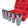 5PCS Magnetic Spark Plug Socket Set, 9/16-inch 5/8-inch and 13/16-inch