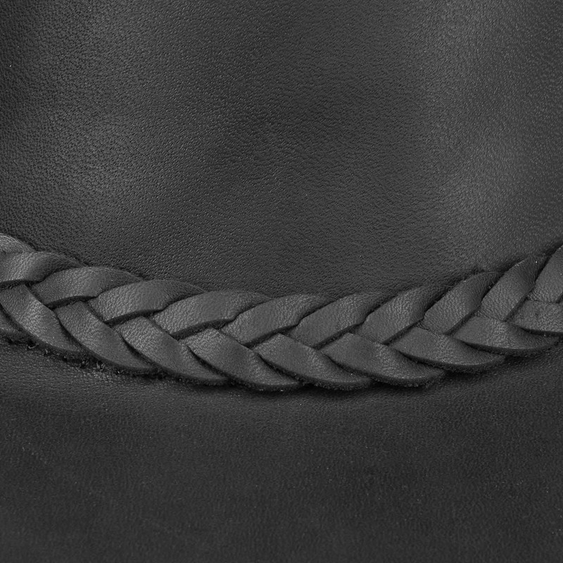 Squashy Outback Leather Hat BARMAH leather hat outback (M/56-57 -