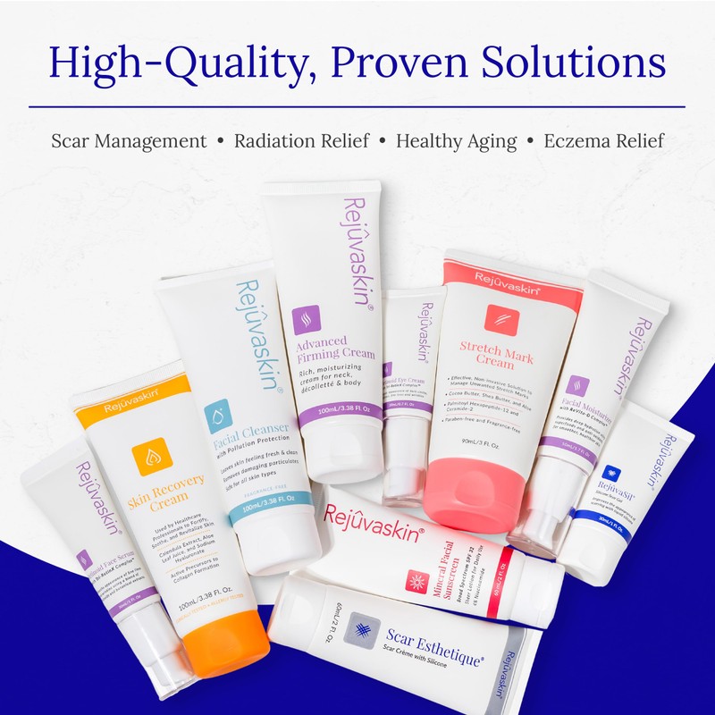 Rejuvaskin RejuvaSil Silicone Scar Gel, Scar Treatment for Surgical Scars,