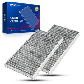 KAX Cabin Air Filter, CF10734 Replacement for Sorento 3.5L 2003-2006, Sorento 3.3L 2008-2009, Sorento 3.8L 2007-2009, Strong Adsorption w/Upgraded Activated Carbon-2Pcs