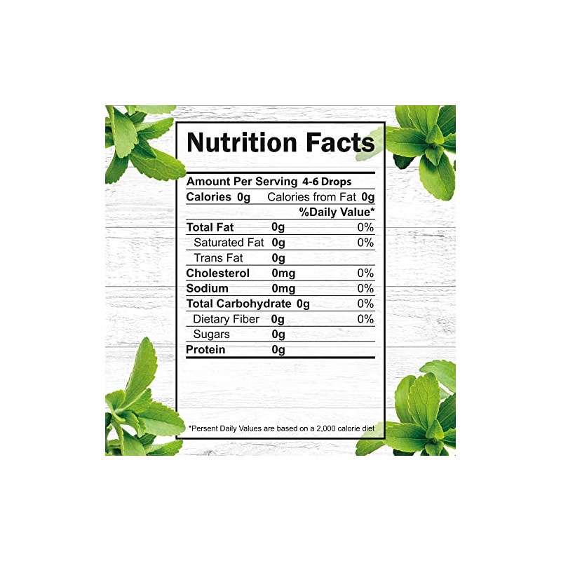 NKD Living Pure Stevia Liquid Drops (Pure 100ml)