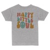 Happy Little Soul Toddler Kids T-Shirt 2T Heather Grey
