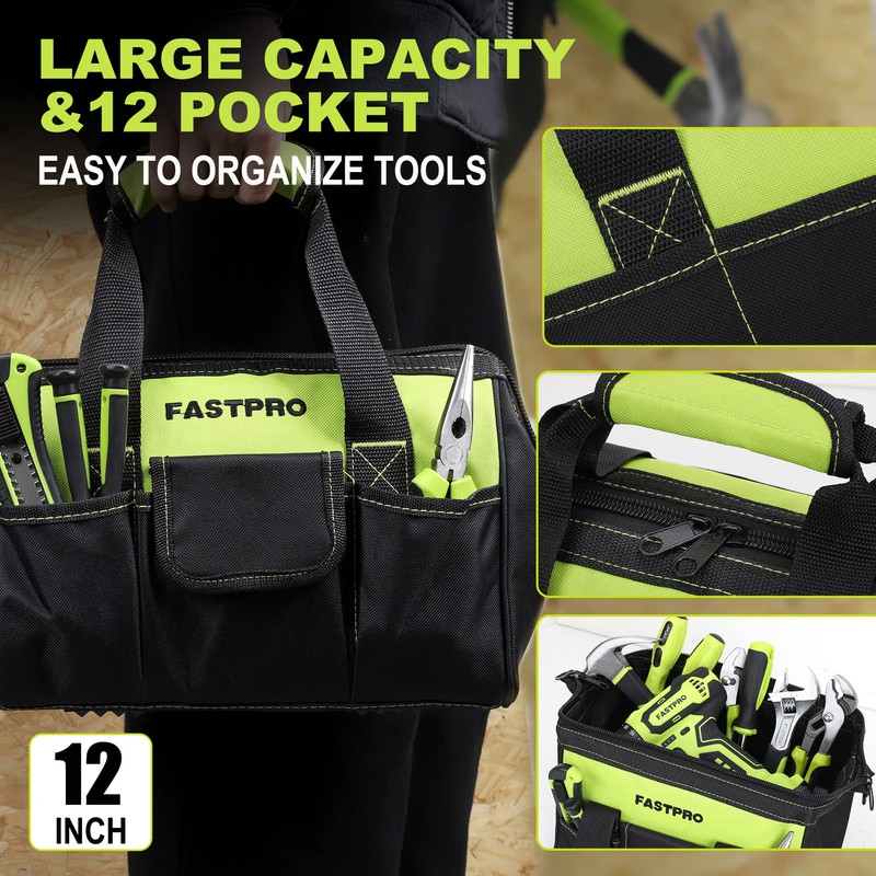 FASTPRO 232-Piece Home Tool Set with Drill, 20V Cordless Drill