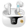 Wireless Earbuds Bluetooth 5.3 Headphones with 4 Noise Cancelling Mics,