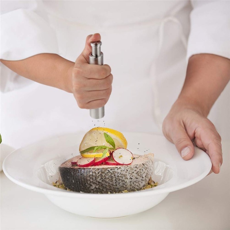 Salt Mill Pepper Mill Stainless Steel Durable Salt Mill One