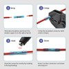 250 conectores termorretráctiles de 12-10 AWG, conectores de cable eléctrico