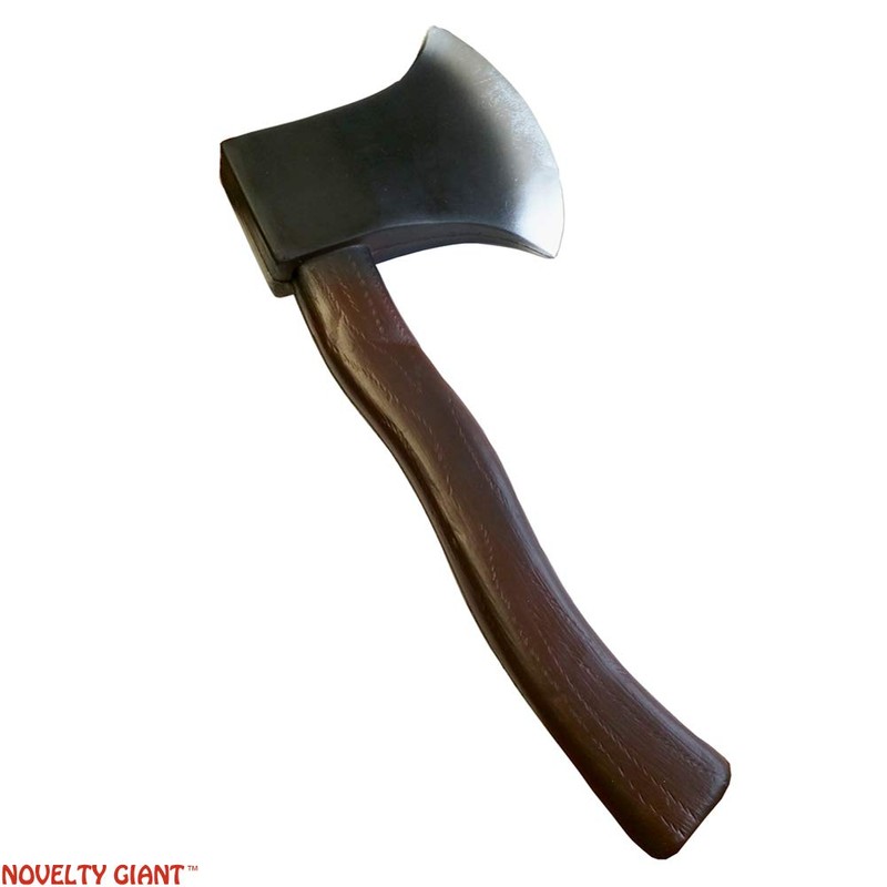 12" High Density Foam Hand Axe Viking Barbarian Theater Prop