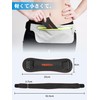 [PROIRON] Knee Strap, Black & Orange [Pack of 2]