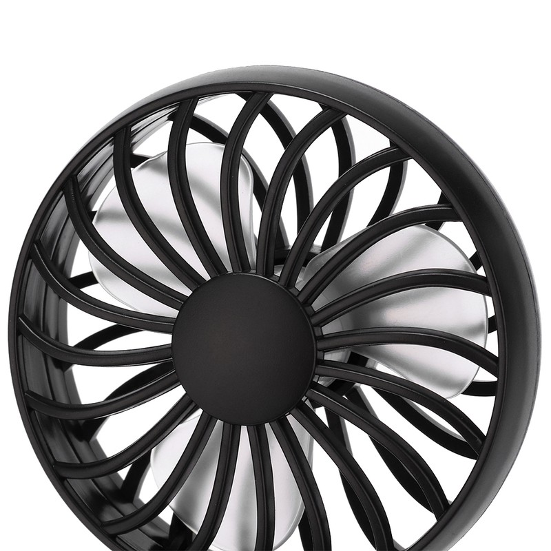 Hands free Neck Hanging USB Charging Outdoor Mini Portable Fan(Black)