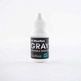 Glas Weld 30 ml All Weather Windshield Rock Chip Repair Resin, Professional Windshield Repair thinner Resin Liquid (Gray)