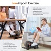 Niceday 2-in-1 Under Desk Elliptical, Ellipse Leg Exerciser with Seated/Stand