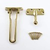 TOGU Solid Thicken Door Security Guard,Gate Latches Swing Bar Door
