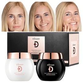 UNIVERSOENLÍNEA.COM | Duo Crema Antiarrugas Facial con Colágeno 2 Piezas para Dia y Noche Ácido Hialurónico Blanqueador Hidratante Reduce los Poros Cuidado de la Piel Día y Noche Hidrata Suaviza y Mejora la Apariencia de la Piel