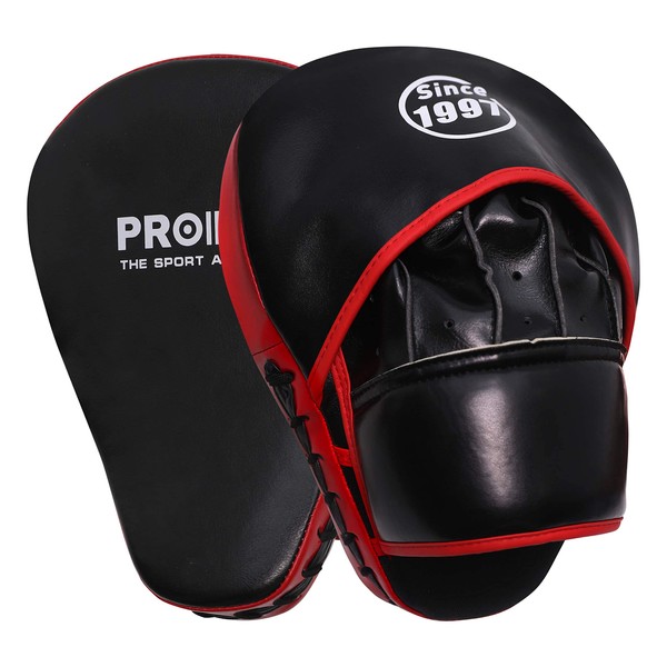 PROIRON Punching Mitts Boxing Mitts for Kickboxing, Martial Arts, Karate, Taekwondo, Practice, Set of 2, One Size Fits All