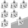HOFURME 6 Pcs Roof Clamp for Standing Metal Roof Standing