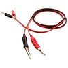 EFGTEK 2 Pack Banana Plug to Alligator Clip Test Electrical