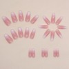 CurvLife Curvlife Bling Coffin Press on Nails Short Square Acrylic