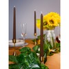CANDWAX 12 inch Candle Sticks Set of 12 - Dripless