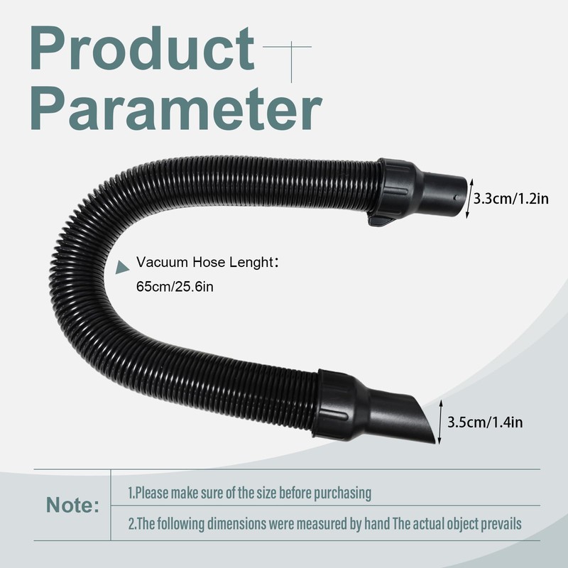 5140128-68 Vacuum Hose Assembly Replacement for DeWalt DCV580MAX/ AC/DC WET