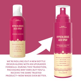 BASE LABORATORIES Hypochlorous Acid Spray for Face & Skin | 8 oz | Facial Daily Skin Repair Solution for Sensitive Skin, Redness, Irritations, Eczema, Acne. Hypochlrous HOCL Molecule Spray