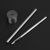 Grommet Kit 5mm x 220pcs/3mm x 420pcs,Grommet Setting Tool Metal