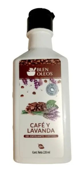 Blen Gel Exfoliante Corporal Café Y Lavanda Exclusivo 220 Ml