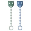 B.Box Soother Clips X 2 (Sage + Ocean)