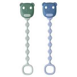 B.Box Soother Clips X 2 (Sage + Ocean)