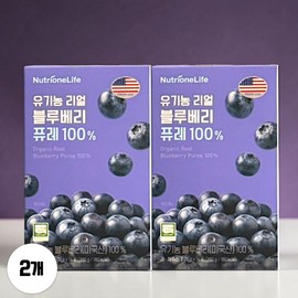 Nutrione Real Blueberry Puree Anthocyanin 14 packs, 2 boxes / 뉴트리원 리얼 블루베리 퓨레 안토시아닌 14포 2박스