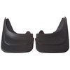 tuning4u Mud Flaps Set of 2 Front Universal Black Rubber