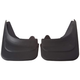 tuning4u Mud Flaps Set of 2 Front Universal Black Rubber Fit