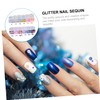 Baluue Nail Art Sequins of DIY Decorative Glitter Stickers for