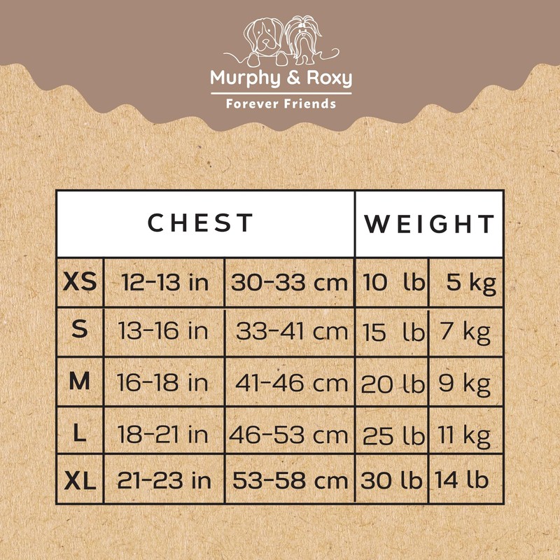 Murphy & Roxy Mesh Harness (Black, M) - Lightweight, Reflective