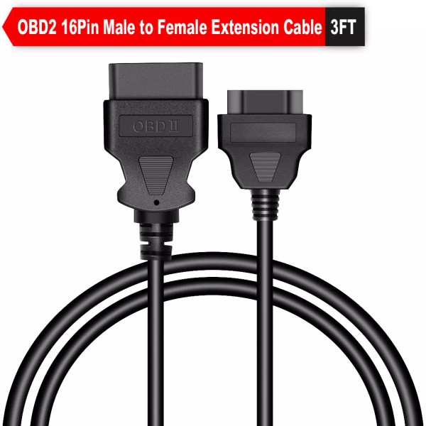 Unbranded 3FT 1M OBD2 16 Pin Male to Female Extension