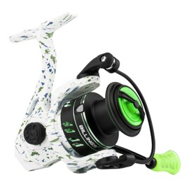 RUNCL Billings Spinning Reel 2000–5000 Series - 17.6lbs Max Drag, CNC Aluminum Spool, Smooth 5.2:1 Retrieve, Lightweight Freshwater & Saltwater Fishing Reel for Bass, Trout, Carp (4000)