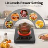 VBGK Single Burner Electric Cooktop,110V 1800W Electric Stove Top with